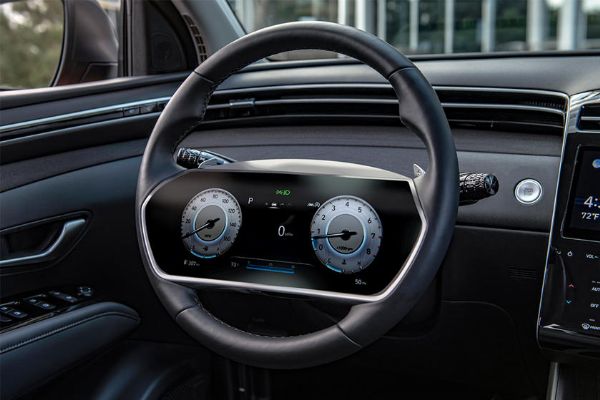 Hyundai Is Working On A Steering Wheel That Has A Touchscreen - autojosh