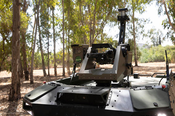 Israeli Firm Unveils Remote-Controlled Armed Robot To Patrol Battle Zones (PHOTOS)