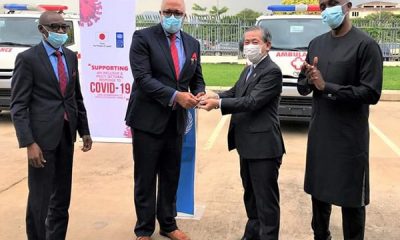 COVID-19 : Japan Donates 3 Ambulances To NCDC - autojosh