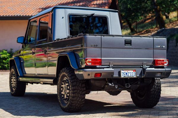 This Rare Mercedes-Benz G-Wagon Pickup Truck Is Up For Sale - autojosh 