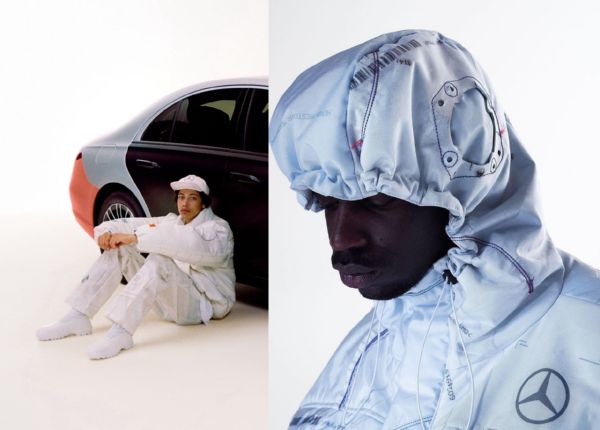 Mercedes, Preston Use Airbags To Make Cloths To Celebrate 40 Years Since Its Debut On S-Class - autojosh