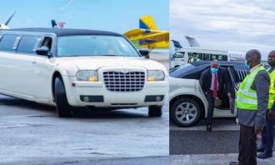 Moment Pastor Kumuyi Arrived In Style At An Event In Chrysler 300 Limousine - autojosh