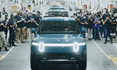 First Production Rivian R1T Electric Pickup Truck Rolls Off Assembly Line - autojosh