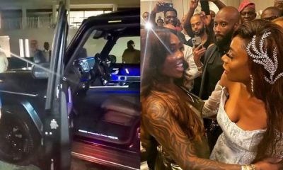 Tiwa Salvage Performs At Wedding In U.S As Bride, Nneka, Gets Mercedes G-Wagon Gift From Dad - autojosh