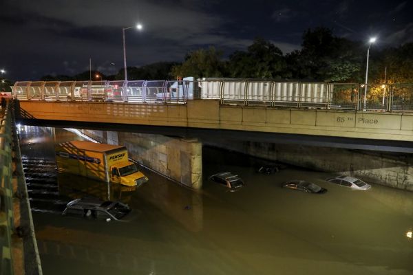 Vehicles, Roads & Houses Remain Underwater In United States Due To Rainfall & Floods Caused By Hurricane Ida - autojosh 