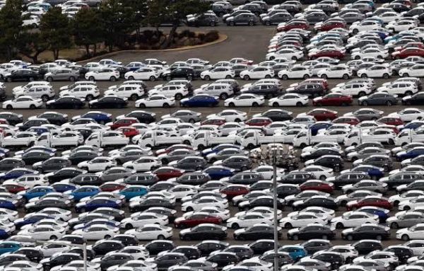 Thousands of Unfinished Brand New Vehicles Parked As Chip Shortage Continues - autojosh 