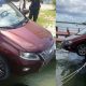 Police Arrest Drunk Driver Hours After Parking His Lexus RX Over The Pier - autojosh