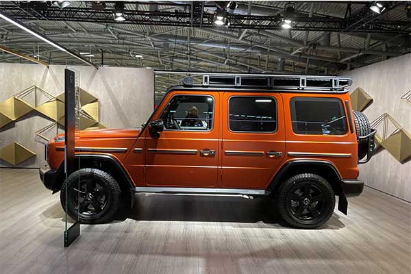 Mercedes-Benz Gives G-Wagon The Professional Treatment