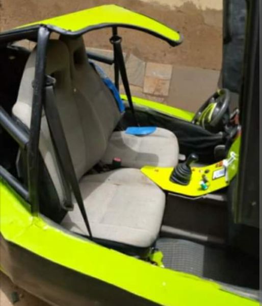 Meet The Nigerian Who Built His Own Luxury 3 Wheeler Cos He Couldn't Afford A Polaris Slingshot - autojosh 