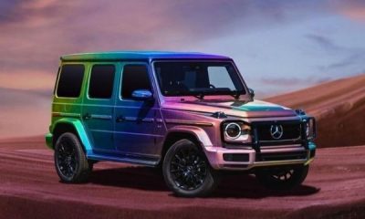Mercedes Celebrates Lesbian, Gay, Bisexual, Transgender (LGBT) Pride With Rainbow Finished G-Wagon - autojosh