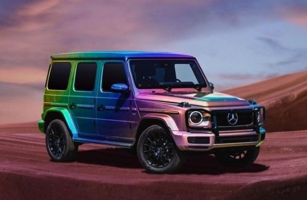 Mercedes Celebrates Lesbian, Gay, Bisexual, Transgender (LGBT) Pride With Rainbow Finished G-Wagon - autojosh 