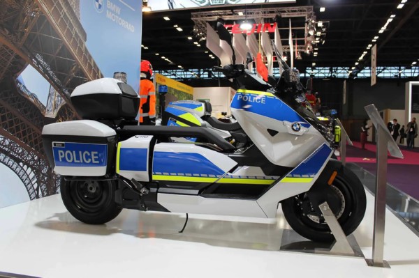 BMW Showcases Police Version Of Its 75 Mph CE 04 Electric Scooter - autojosh