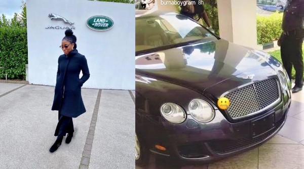 Burna Boy Gifts Sister 'Nissi' Bentley To Celebrate Her Role In Designing The New Range Rover - autojosh