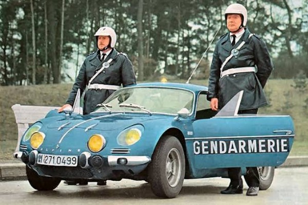 French Gendarmerie National Police Force Orders 26 Alpine A110 Sports Cars - autojosh 