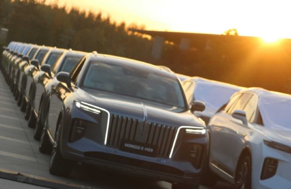 First Norway-bound Shipment Of Hongqi E-HS9 Luxury Electric SUV Leaves China, Starts At $72K - autojosh 