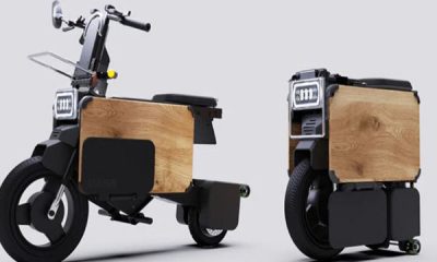 This Japanese Motorbike Can Be Folded And Kept Under Office Desk, Goes 50-km On Full Charge - autojosh