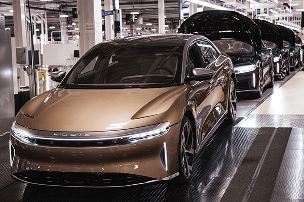 First Customer Lucid Air EVs Rolls Off The Assembly Line - autojosh 