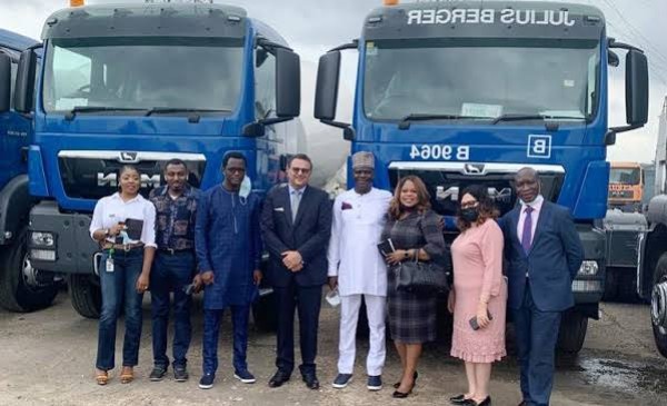 380km Abuja-Kaduna-Kano Expressway : SCOA Hands Over MAN Trucks, Machines To Julius Berger - autojosh 
