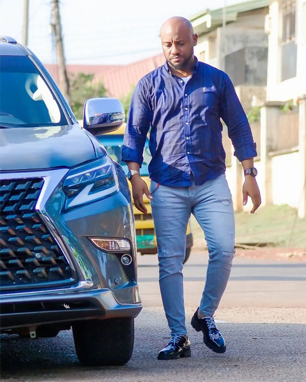 Nollywood Actor Yul Edochie And His Numerous Poses With His Lexus Gx460 ...