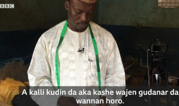 Meet Abubakar, Kano-based Unemployed Pilot Who Is Now A Tailor - autojosh 