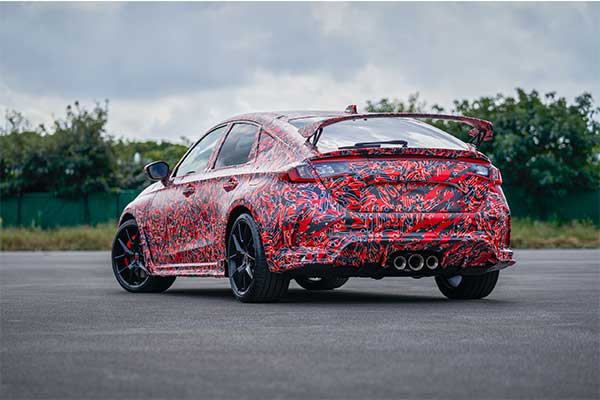 Honda Teases Civic Type-R In Full Camo Ahead Of Its 2023 Launch