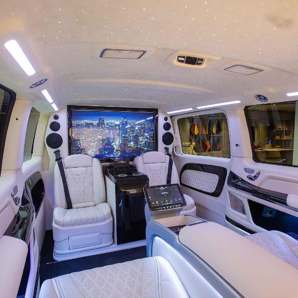 Photos Of The Day : Custom Mercedes Vito By Aktepe Is A Private Jet On Wheels - autojosh