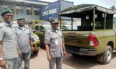 Customs Receives Operational Vehicles To Help Fight Smuggling - autojosh