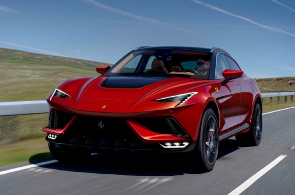Upcoming Ferrari Purosangue SUV Rendered Ahead Of 2022 Reveal - autojosh 