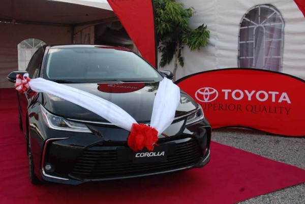 Toyota Nigeria Unveils New Corolla At The 2021 Abuja Auto Fair, Also Displayed SUVs, Armoured Vehicles, Sedans, Pickups - autojosh