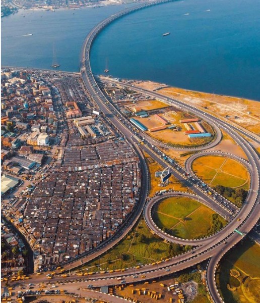 Picture Of The Day : Dazzling Aerial View Of 11.8km-long Third Mainland Bridge - autojosh 