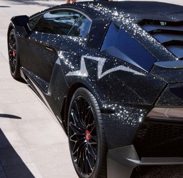 Russian Model's Diamond-encrusted Lamborghini Badly Damaged In London's 'Hit And Run' Crash - autojosh 