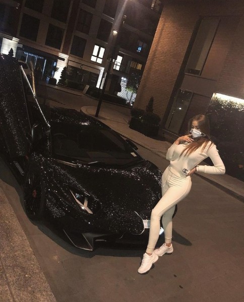 Russian Model's Diamond-encrusted Lamborghini Badly Damaged In London's ...