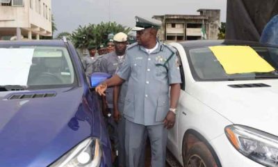Nigeria Customs Impounds Armoured Lexus LX 570 SUV, 8 Other Vehicles, Makes Seizures Worth N300 Million - autojosh