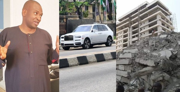 Developer, Owner Of Rolls-Royce Allegedly Abandoned In Ikoyi, Dies As 21-Storey Building Collapses - autojosh
