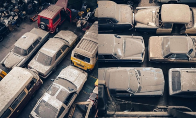 Pictures Of The Day : 175 Abandoned Classic Cars Found Under A Single Roof - autojosh