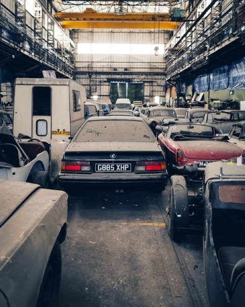 Pictures Of The Day : 175 Abandoned Classic Cars Found Under A Single Roof - autojosh 