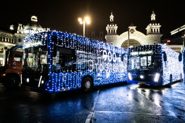 The 900th Electric Bus Enters Service In Moscow, Russia - autojosh