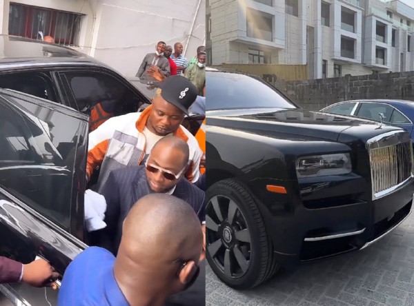 Davido Arrives Wema Bank HQ In Rolls-Royce Cullinan As He Becomes Brand Ambassador - autojosh