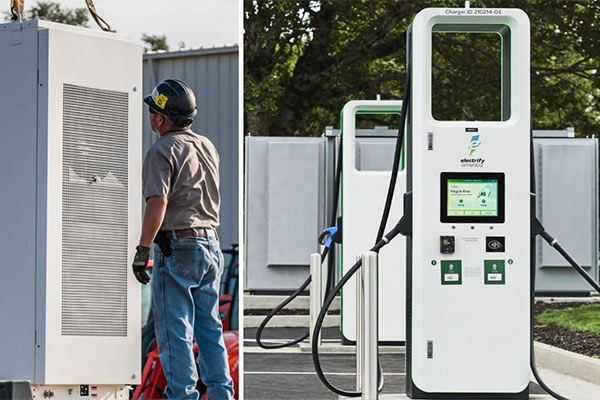 Electrify America Deploys Tesla Powerpacks At Over 140 Charging Stations (PHOTO)