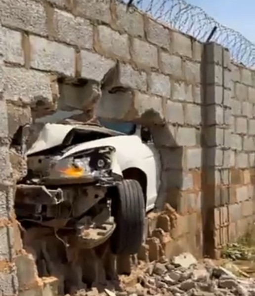 Gateman Arrested After Crashing Boss Car Into Fence While Taking It Out For A Spin - autojosh 