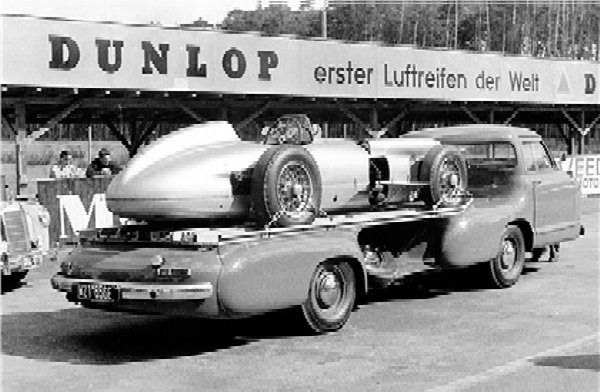 “Blue Wonder” Transporter Provided Fast Transport For Mercedes-Benz Racing Cars In The 1950s - autojosh 