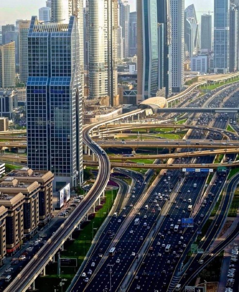 558.44-km Sheikh Zayed Road, The Busiest Road In Dubai, And The Longest In United Arab Emirates - autojosh 