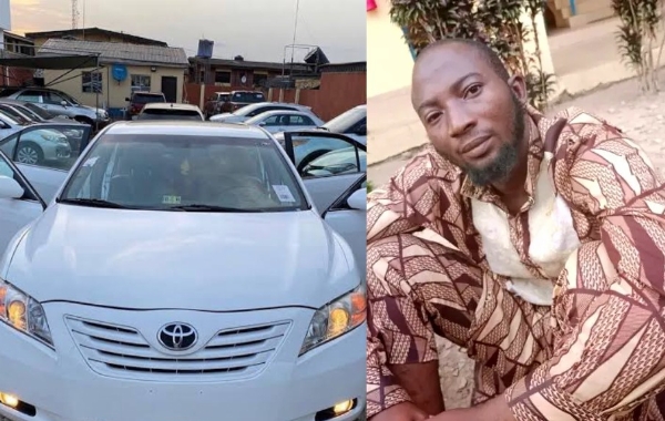 Suspect Says It Was Luck And Not Charm After Buying A Toyota Camry Worth ₦2.6m For ₦2,650 - autojosh