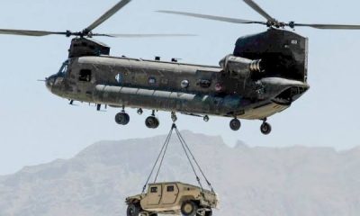 Photos Of The Day : Air-dropping A Humvee - autojosh