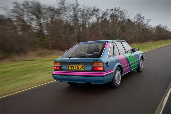 Nissan Celebrates 35 Years Of Car Production In The UK With One-Off Bluebird EV