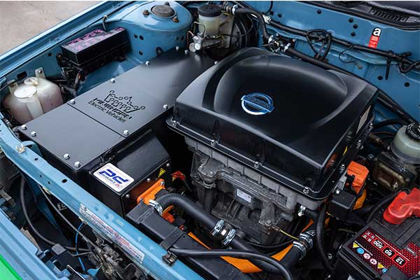 Nissan Celebrates 35 Years Of Car Production In The UK With One-Off Bluebird EV