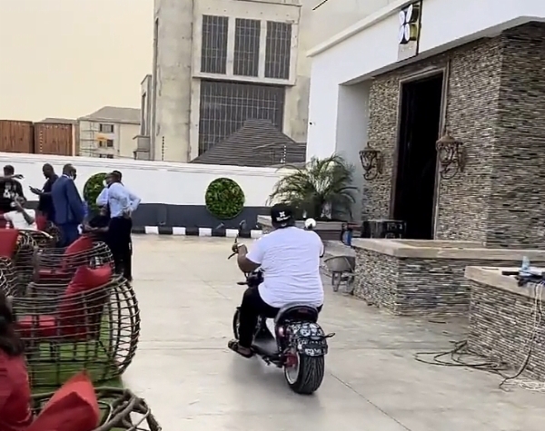 Cubana Chief Priest Rides On Electric Bike To Show Off His Massive New Nightclub - autojosh 