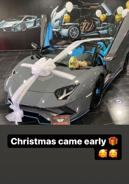 Christmas Came Early For Davido As He Buys Lamborghini Aventador - autojosh 
