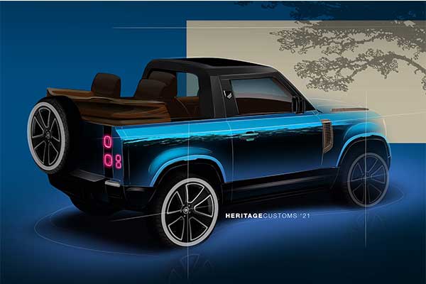 Land Rover Defender Convertible Teased But Not By British Manufacturer