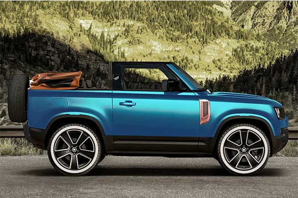Land Rover Defender Convertible Teased But Not By British Manufacturer